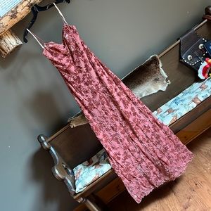 Anthro full length Dress